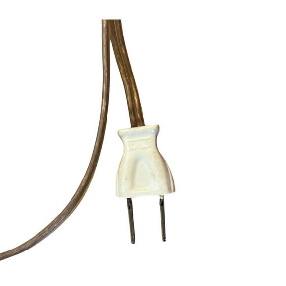 Hollywood Regency MCM Wall Sconce Lamp Gold & Black w Black Shade Tested EUC - Picture 10 of 14